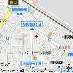 神奈川県相模原市中央区相模原5丁目1-4周辺の地図