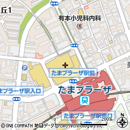 銀座おぐ羅 東急百貨店たまプラーザ店周辺の地図