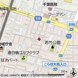 東京都大田区大森西1丁目5-8周辺の地図