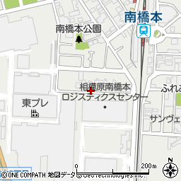 神奈川県相模原市中央区南橋本周辺の地図