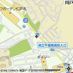 千葉県千葉市中央区仁戸名町713-4周辺の地図