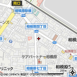 神奈川県相模原市中央区相模原5丁目1-19周辺の地図