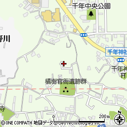 神奈川県川崎市高津区千年435周辺の地図
