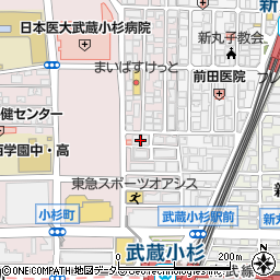 まゆみ矯正歯科医院周辺の地図