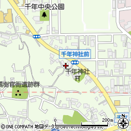 神奈川県川崎市高津区千年457周辺の地図