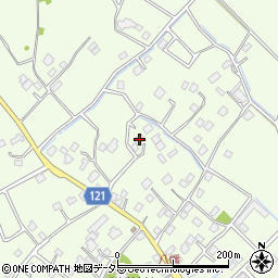 千葉県山武市白幡1207周辺の地図