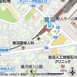 東急ライフィア鷺沼第２パーキング周辺の地図