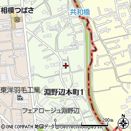 〒252-0202 神奈川県相模原市中央区淵野辺本町の地図