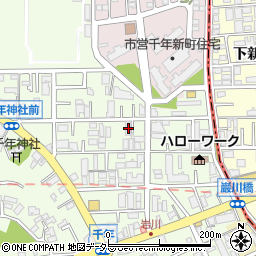 神奈川県川崎市高津区千年717周辺の地図