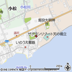 京都府宮津市溝尻510周辺の地図