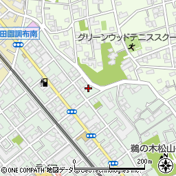 東京都大田区鵜の木3丁目1周辺の地図