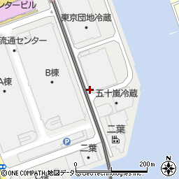 東京団地冷蔵株式会社周辺の地図