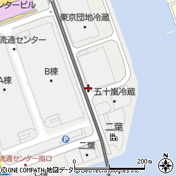 東京団地冷蔵株式会社周辺の地図