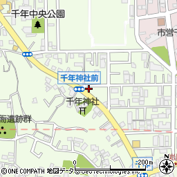 神奈川県川崎市高津区千年733周辺の地図