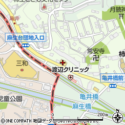 トヨタモビリティ神奈川　麻生店周辺の地図