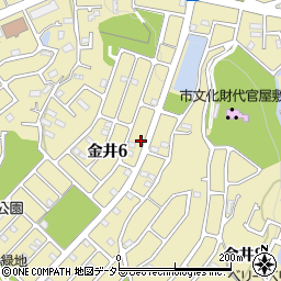 東京都町田市金井6丁目32-13周辺の地図