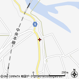 岐阜県中津川市坂下131周辺の地図