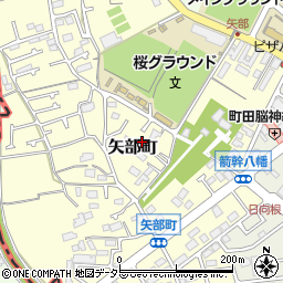 東京都町田市矢部町2698周辺の地図