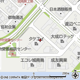 東京都大田区城南島3丁目周辺の地図