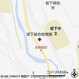 岐阜県中津川市坂下1512周辺の地図