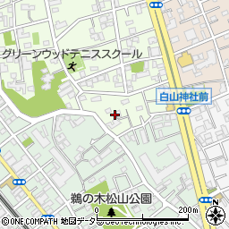 東京都大田区西嶺町21周辺の地図
