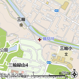 東京都町田市三輪町1714周辺の地図