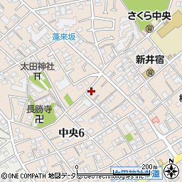 東京都大田区中央6丁目8-1周辺の地図