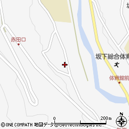 岐阜県中津川市坂下2426-1周辺の地図