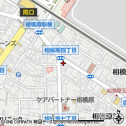 神奈川県相模原市中央区相模原5丁目1-1周辺の地図