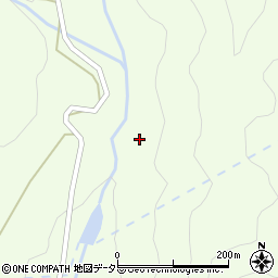 西俣川周辺の地図