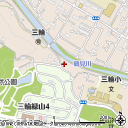 東京都町田市三輪町1715周辺の地図