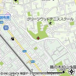 東京都大田区西嶺町22-32周辺の地図