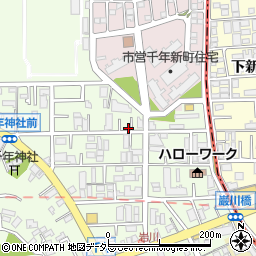 神奈川県川崎市高津区千年775-4周辺の地図