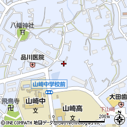 東京都町田市山崎町690周辺の地図