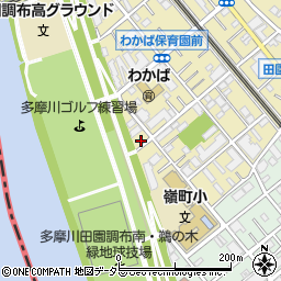東京都大田区田園調布南7-7周辺の地図