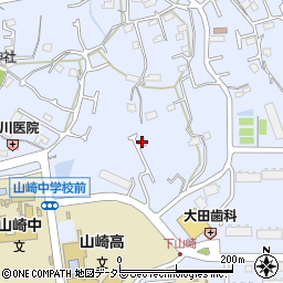 東京都町田市山崎町725周辺の地図