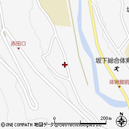 岐阜県中津川市坂下2426周辺の地図