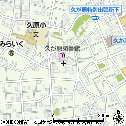 東京都大田区久が原2丁目28周辺の地図