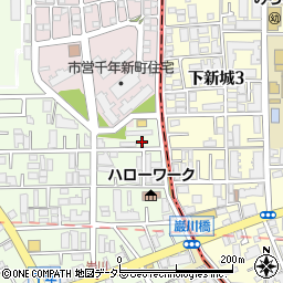 神奈川県川崎市高津区千年780-4周辺の地図