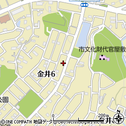 東京都町田市金井6丁目32-11周辺の地図