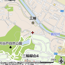 東京都町田市三輪町1720周辺の地図