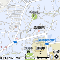 東京都町田市山崎町327-3周辺の地図