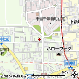 神奈川県川崎市高津区千年775-8周辺の地図