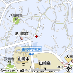 東京都町田市山崎町690-1周辺の地図
