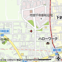 神奈川県川崎市高津区千年775周辺の地図