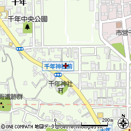 神奈川県川崎市高津区千年749周辺の地図