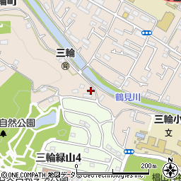 東京都町田市三輪町1717周辺の地図