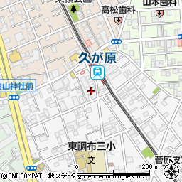Salus　Dental　Clinic　Kugahara周辺の地図