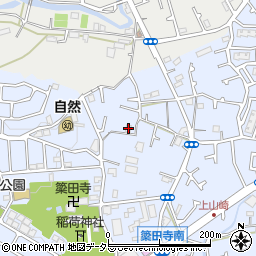 東京都町田市山崎町186周辺の地図