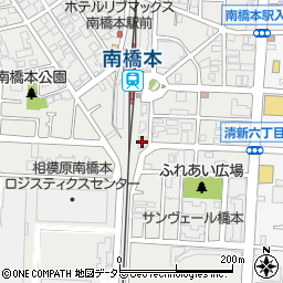 レサージュ南橋本参番館周辺の地図